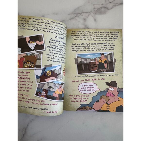 Gravity Falls hardback book Tales of the Strange & Unexplained bedtime stories - Picture 3 of 5
